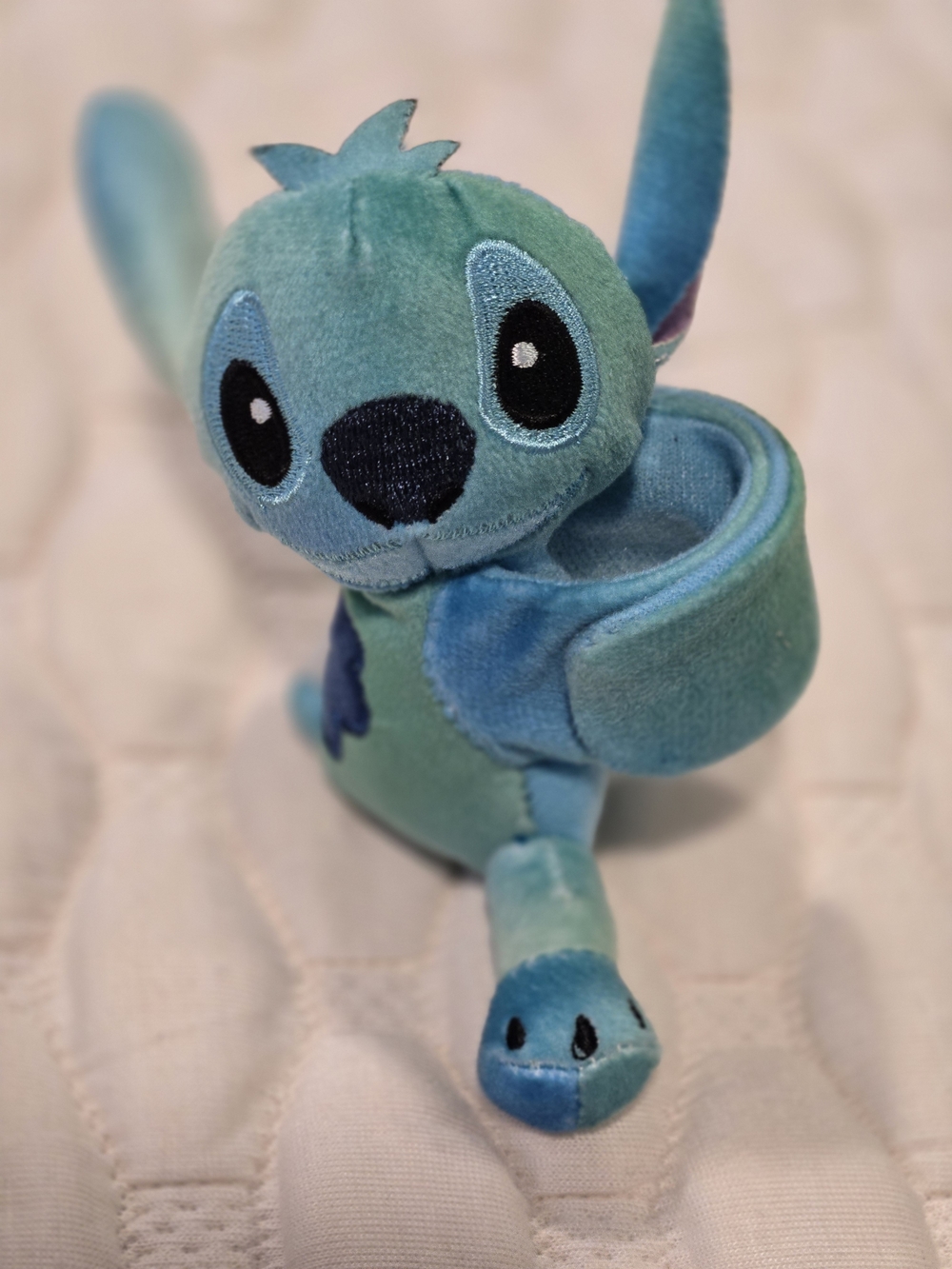 Bullsitoy Cuff Cutie Disney's Stitch Green & Blue Tye Dye Slap Bracelet Plush